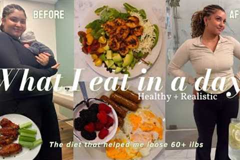 WHAT I EAT IN A DAY TO LOSE WEIGHT & MAINTAIN A HEALTHY LIFESTYLE | quick & easy recipes + Yesoul!