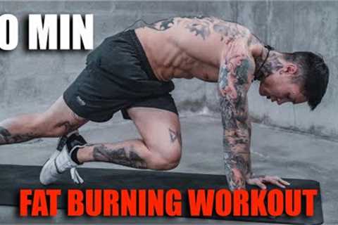 10 Min Fat Burning Workout | No Equipment