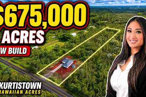 $675K Hawaii Home With 3 Acres of Tropical Land