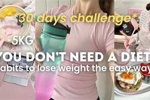 Habits to ACTUALLY Lose Weight as a Teen! (No Starving!) 💗