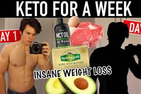 I Tried The Keto Diet For A Week | Ketogenic Diet Results | Best Weight Loss Diet?