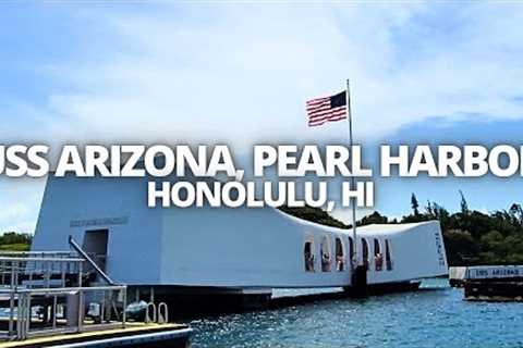 Exploring USS Arizona Memorial in Pearl Harbor, Honolulu, HI Walking Tour #ussarizona #pearlharbor