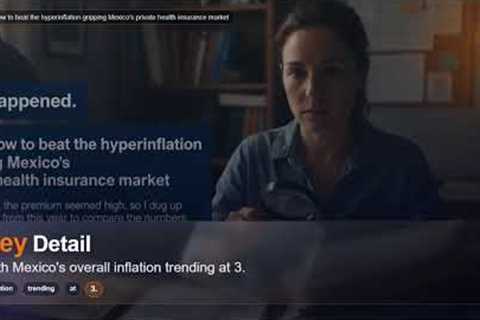 Here's how to beat the hyperinflation gripping Mexico's private health insurance market