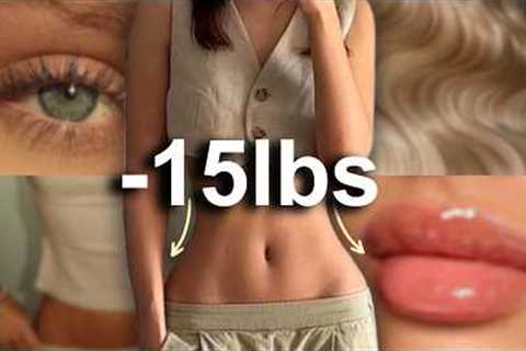 How to TRICK your body into losing weight (-15lbs Lazy Girl Hacks)