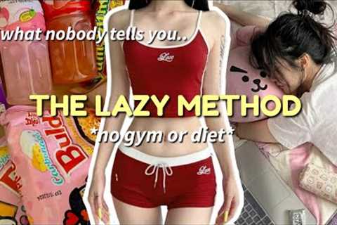 How to Lose Weight WITHOUT DIETING or WORKING OUT ✨