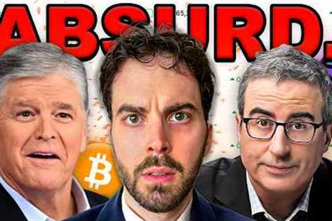 Crypto Is Getting ABSURD (John Oliver, Sean Hannity)