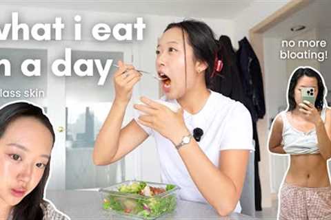 what i eat for GUT HEALTH & CLEAR SKIN | anti-inflammatory, simple meals