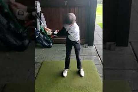 16 HCP KID GOLFER  | Short swing | JollyGolf Teaching-Aid