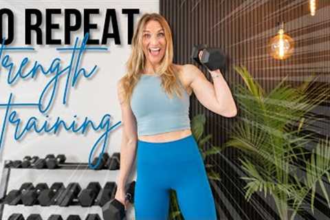 30 minute NO REPEAT Full Body Strength Training