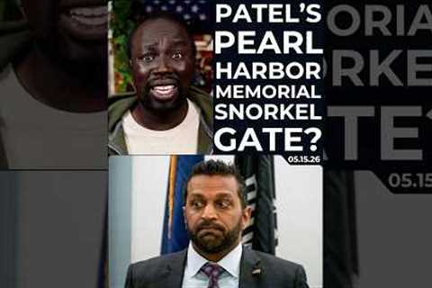 Kash Patel’s Hawaii Trip Included a ‘VIP Snorkel’ at Pearl Harbor
