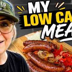 BEAR!! Raising Monarchs / Sausage and Peppers / Low Carb Meals / Healthy Lifestyle Over 50