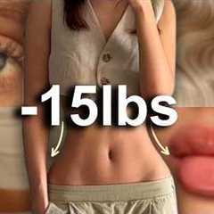 How to TRICK your body into losing weight (-15lbs Lazy Girl Hacks)