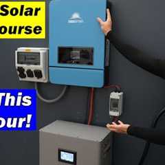 Offgrid Solar Beginner Crash Course: Build a 10,000W Solar System