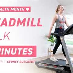 Heart Health Month Series: Treadmill Walk - Easy to Follow Along | 30 Minutes