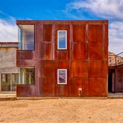 If You’re Into Heavy Metal, Here’s a Cor-Ten Steel Cabin in Joshua Tree for $1.9M