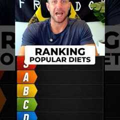 RANKING THE MOST POPULAR DIETS  #fatloss #fitnessmotivation #weightloss