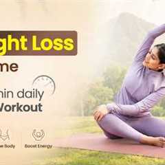 Weight Loss Exercises at Home | 20 Min Daily Workout to Lose Belly Fat in 30 Days (Follow Along)