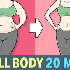 20 Minute Full Body Workout At Home - No Equipment