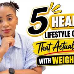 5 Healthy Lifestyle Changes That Actually Help With Weight Loss | My Realistic Routine as a Mom of 3