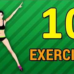 10 Simple Exercises To Lose Weight At Home