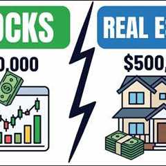 Stocks vs Real Estate: What Happens to $100,000?