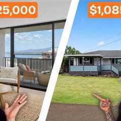 $325K Condo or $1.085M House? Two Oahu Listings, Same Day