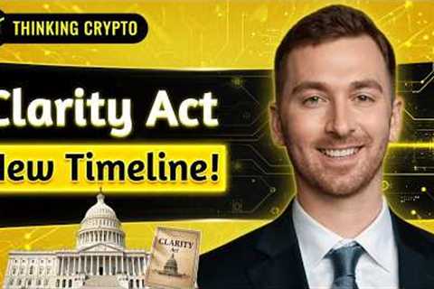 Clarity Act Countdown! Senate's New Timeline Revealed! Will Trump Approve New Ethics? | Cody Carbone