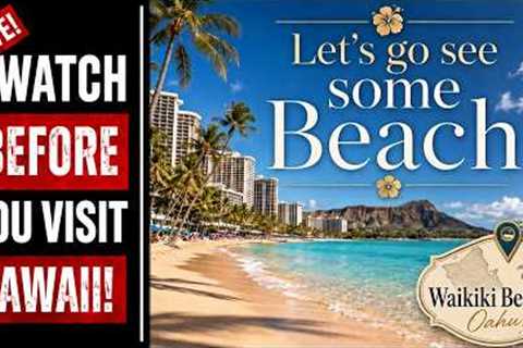 Hawaii Travel Video LIVE! Let's go see the ocean! Waikiki, Beach on Oahu, Hawaii.