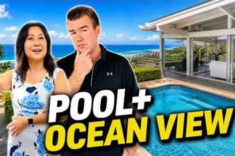 Moving to Waialae Iki, Hawaiii? Ocean Views, Saltwater Pool & Bonus Flex Space