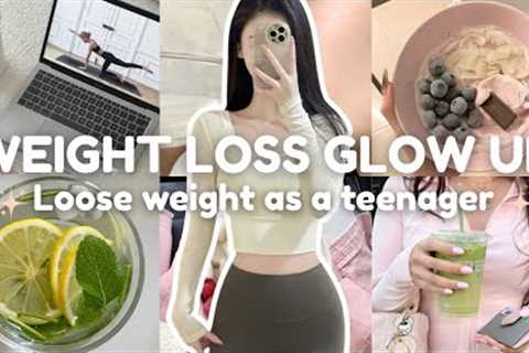 How to Loose weight as a Teen ☕| Loose weight WITHOUT GYM and STARVING 🍡