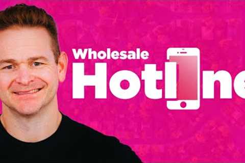 #262 Wholesale Hotline | LIVE Real Estate Investing Q&A