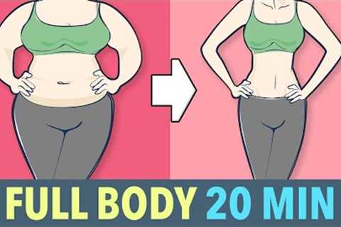 20 Minute Full Body Workout At Home - No Equipment