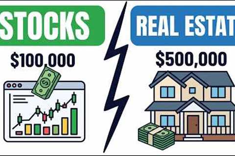 Stocks vs Real Estate: What Happens to $100,000?