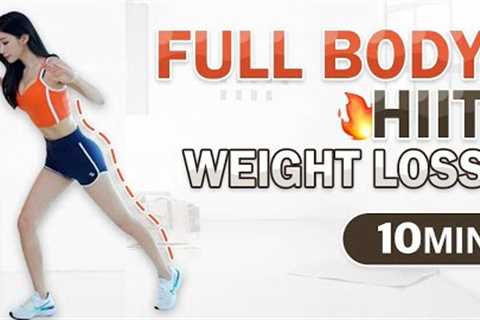 10 MIN FULL BODY HIIT FOR WEIGHT LOSS l Effective Workout after a heavy meal / 31 Day Challenge