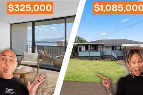 $325K Condo or $1.085M House? Two Oahu Listings, Same Day