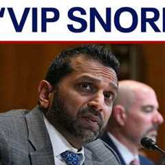 Kash Patel took 'VIP snorkel' trip at Pearl Harbor memorial: RPT