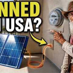 This Balcony Solar Panel Is 'BANNED'... Why Are Utility Companies Hiding It?