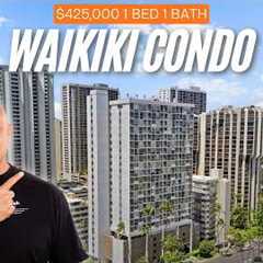 Waikiki Condo Tour: Canal House 1BR/1BA — $425,000 (Rare 2-Car Parking)