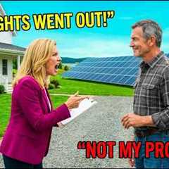 I Shut Off My Solar Array For A System Update — HOA Karen Realized Homes Were Drawing From My Panels