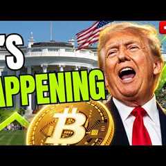 🚨LIVE: White House Crypto Meeting