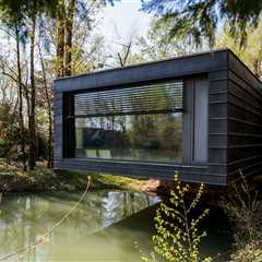 Seeking €820K, This Serpentine Home Is Perched Above a Pond in Southern France