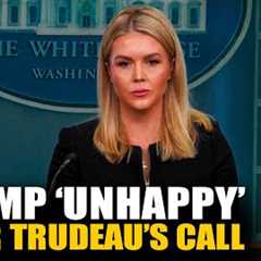 Trump unhappy after Trudeau’s call, demands action on fentanyl flow