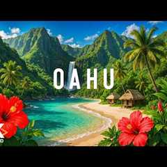 Oahu, Hawaii 4K - Exploring Hawaii's Stunning Beaches and Volcanic Wonders - 4K VIDEO UHD