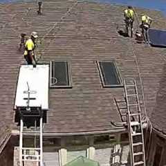 Solar Panel Rooftop Installation