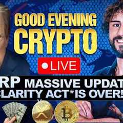 🚨 BREAKING: SENATE *BOMBSHELL* CLARITY ACT VOTE FAILS! 🚨 WHAT COMES NEXT & XRP CRASH IS OVER!?