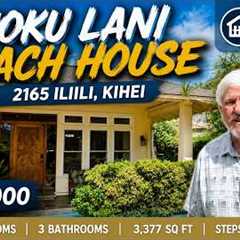 Inside a $3.25M Kihei Beach House | Hoku Lani Walkthrough Tour 2165 Iliili Rd