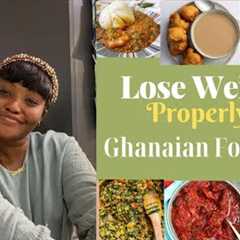 How To Lose Weight Properly I Ghanaian Food Ideas For Portion Control I Tips from A Pharmacist