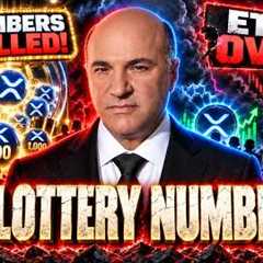 THE XRP LOTTERY NUMBERS ARE ABOUT TO BE CALLED - KEVIN O'LEARY SAYS IT'S OVER FOR ETH!