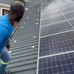 Zephyr Solar Panel I.B.R Roofing Installation Guide