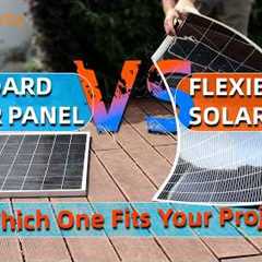 Flexible Solar Panel vs Standard Solar Panel – Which One Fits Your Project? #Solar Panel #DIY Solar
